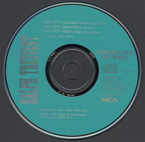 Ralph Tresvant Sensitivity 1990 Cd Discogs