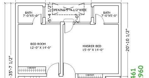 House plan template has some nice features, a standard 60 tub, and the most toilets, sinks, urinals and bidets i have seen on any template. 30×60 House plan, 6 marla house plan