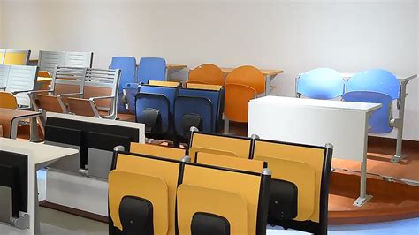 School Furniture Classroom College Chair And Desk Lecture Hall High School College Folded Desk