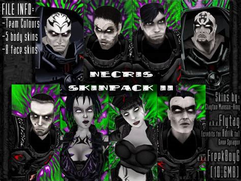 Necris Skin Pack II Unreal Tournament GameFront
