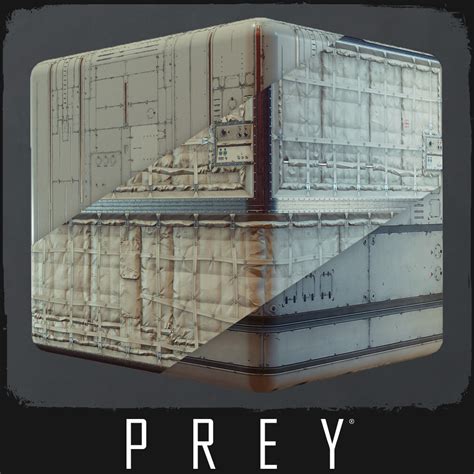 Artstation Prey Station Materials And Texture Work