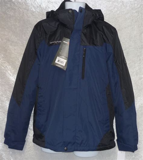 Zeroxposur Mens Jacket Midweight Colorblock Water And Wind Repels Size M