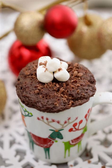 Hot Chocolate Mug Cake Egg Free Gemmas Bigger Bolder Baking