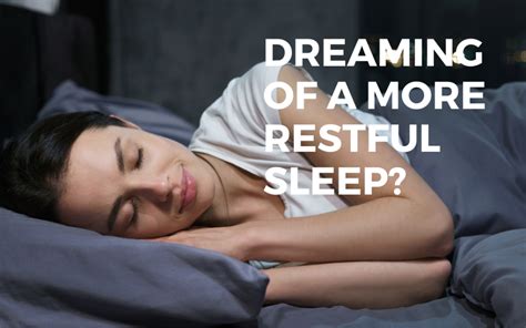Dreaming Of A More Restful Sleep The Center For Functional Health