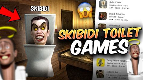 Trying Skibidi Toilet Games Youtube
