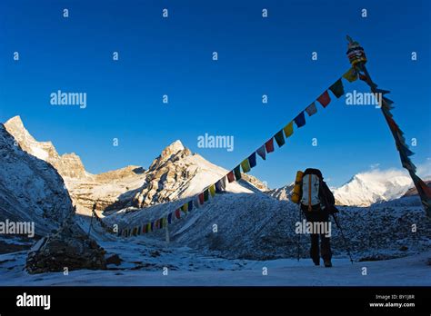 Asia Nepal Himalayas Sagarmatha National Park Solu Khumbu Everest
