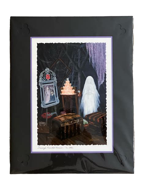 Disney Larry Dotson Haunted Mansion The Attic 11x14 Print Including Ma