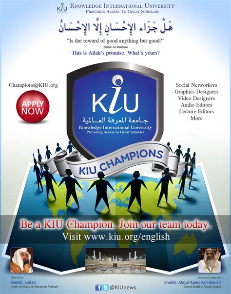 List of 29 kiu definitions. KIU Champions