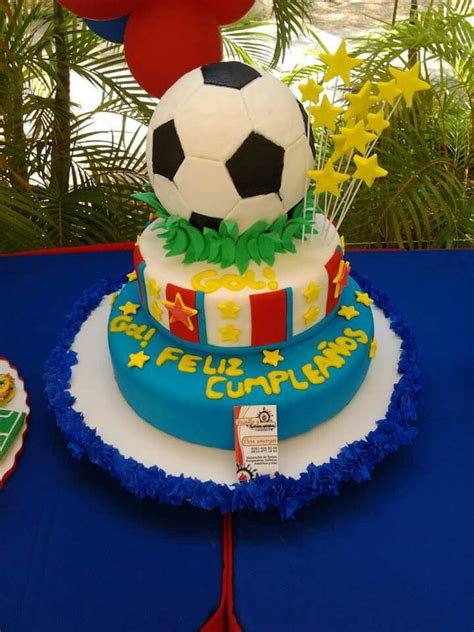 Torta Futbol Margarita Fondant Birthday Cake Cakes Deco Desserts
