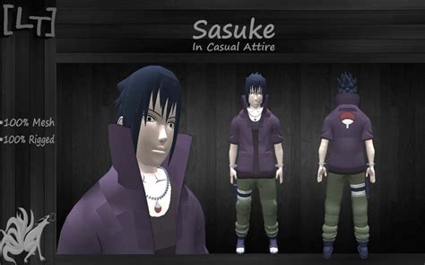 Second Life Marketplace Lt Sasuke In Casual Attire