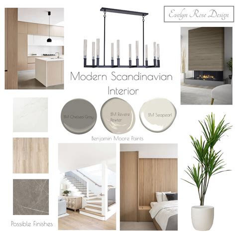 Scandinavian Modern Interior 3 Interior Design Mood Board By Evelyn