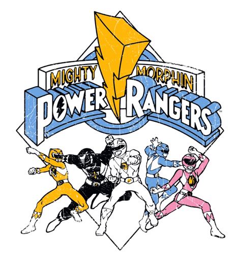 Mighty Morphin Power Rangers Logo Png Clip Art Library