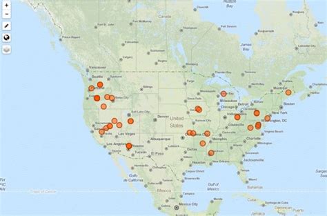 Interactive Map Of The United States Verjaardag Vrouw 2020