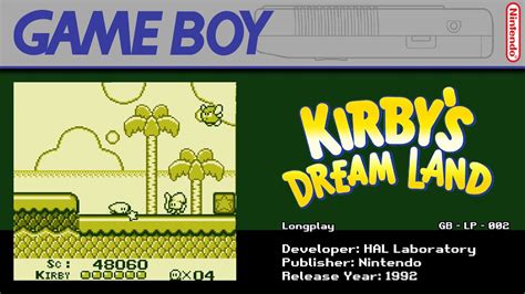 Kirby S Dream Land Longplays By Ebloodycandy Gb Youtube