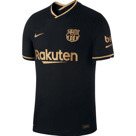Embroidered type of team badge: Nike FC Barcelona 2020-21 Away Authentic Vapor Match ...