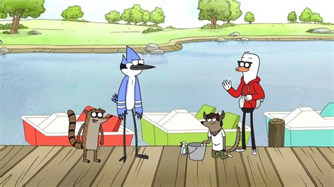 Regular Show Mordecai And Rigby Meet Jeremy And Chad Youtube