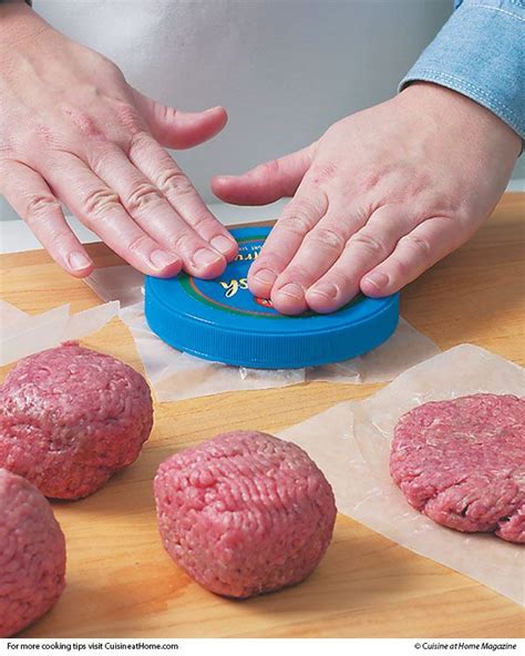 O matter which type of meat you start with, or how you dare to dress it up, at the heart of every hamburger lies the patty. Perfect Patties: For shaping hamburger patties, use the ...