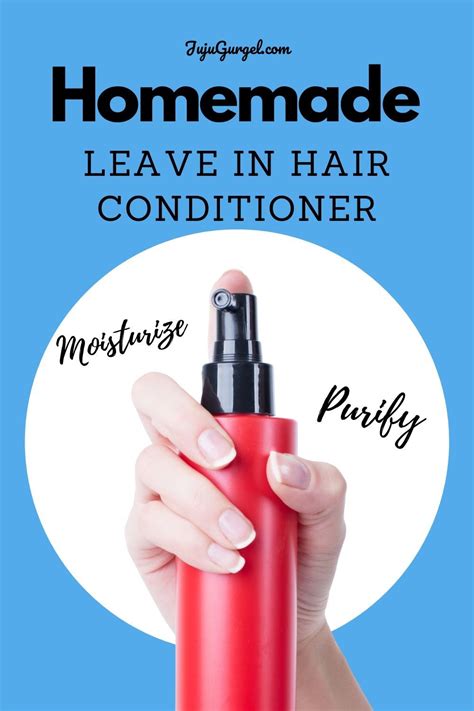 All Natural Homemade Leave In Hair Conditioner Essential Oil Beauty