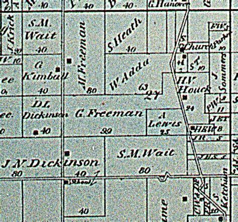 Benton County 1872 Atlas Benton Township