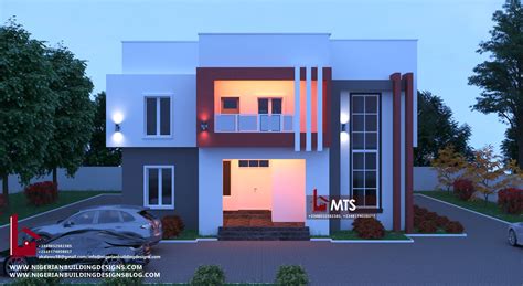 4 Bedroom Duplex Floor Plan In Nigeria