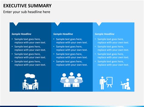 Executive Summary Powerpoint Template Sketchbubble