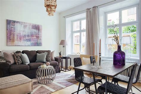 Small 45 M2 Swedish Style Apartment With Eye Catching Details