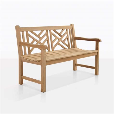 elizabeth teak seater outdoor bench design warehouse nz
