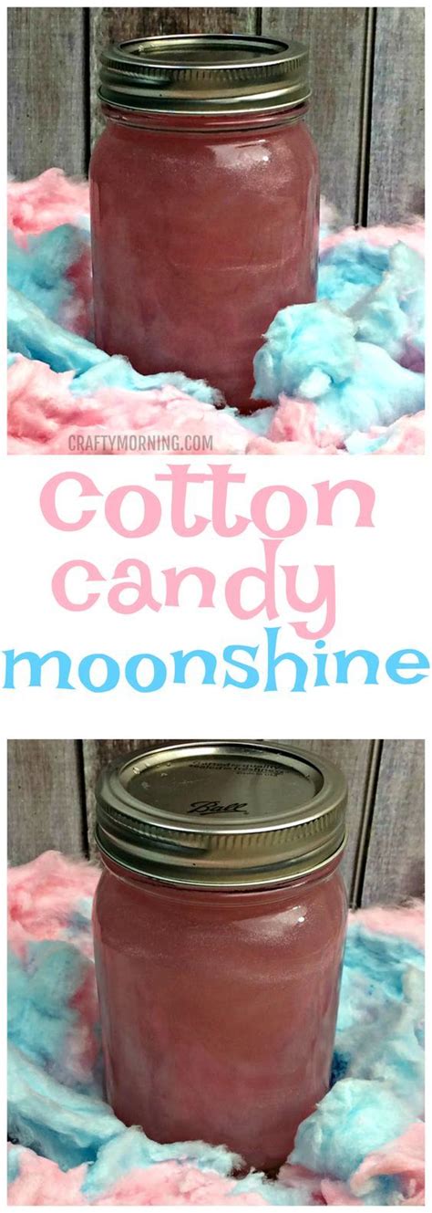 This Cotton Candy Moonshine Recipe Is Delicious Such A Fun Drink For