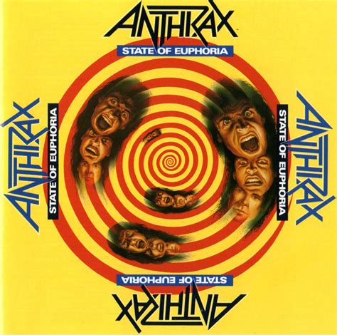 Anthrax State Of Euphoria Cd Head Records
