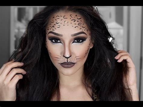 cheetah face makeup tutorial