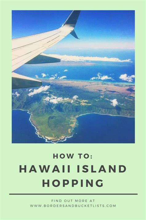 How To Hawaii Island Hopping Hawaii Island Hopping Hawaii Island