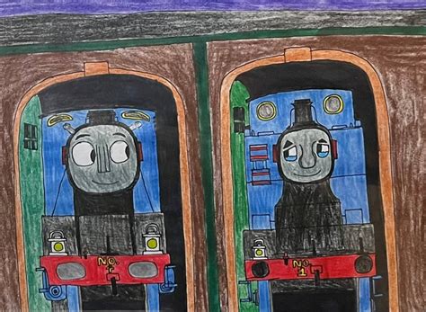 Gordon Comforts Thomas By Auraknight100 On Deviantart