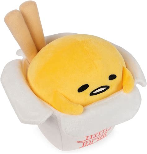 Buy Gund Sanrio Gudetama The Lazy Egg Stuffed Animal Gudetama Takeout