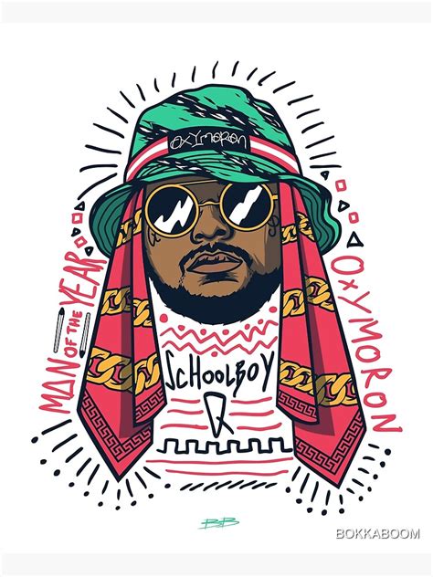 Schoolboy Q Poster For Sale By Bokkaboom Redbubble