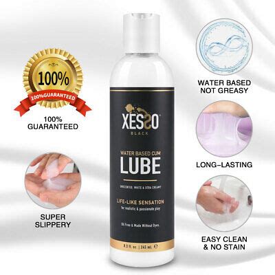 Water Based Personal Lubricant Cum Lube Xesso Semen Sex Unscented Fl Oz Usa Ebay
