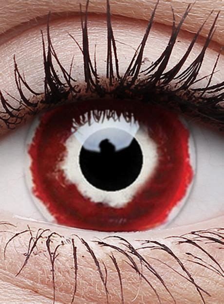 Colourvue Contacts Hellblazer Crazy Eye Crazy Eyes Black Contact Lenses Halloween Contacts