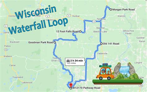 Wisconsins Scenic Waterfall Loop Will Take You To 7 Different
