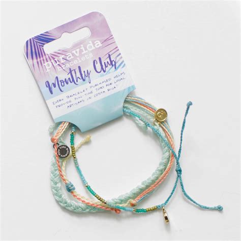 Place your bracelet on a flat. Pura Vida Bracelets Club Subscription Review - July 2016 ...
