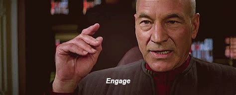Captain Picard Engage Quotes Quotesgram