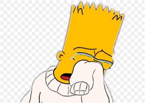 Bart Simpson Sadness Clip Art Image Crying Png 602x583px Bart