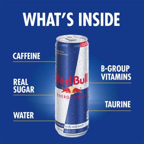 Red Bull Energy Drink Can 12 Fl Oz Foods Co
