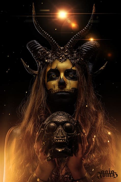 Dragon Goddess Double Horns Gothic Fantasy Headdress Etsy