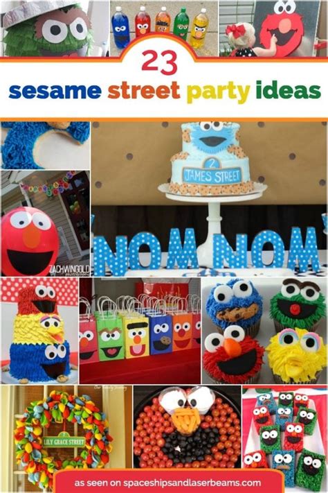 23 Sensational Sesame Street Party Ideas - Spaceships and ...