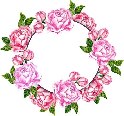 floral frame | Flower photos, Floral wreath, Floral