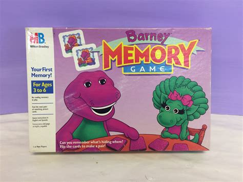Barney Matching Game