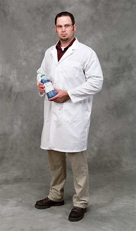 Mens Laboratory Coats For Lab Safety