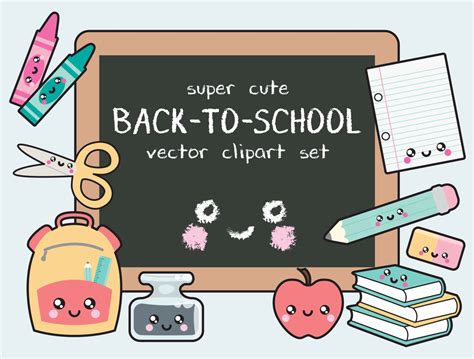 Collection Of Kawaii School Png Pluspng