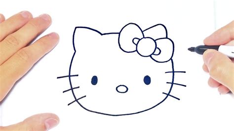 Como Dibujar A Hello Kitty Youtube