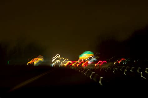 Habit Of Art Capturing Night Lights Using Motion Photography