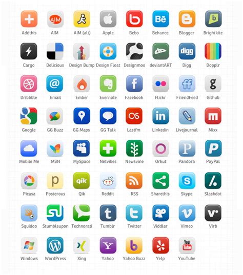 While the debate on some social media terminolgy still goes on, most of the terminology is already adopted and is being used. 12 Icons And Their Meanings Images - Social Media Icons ...